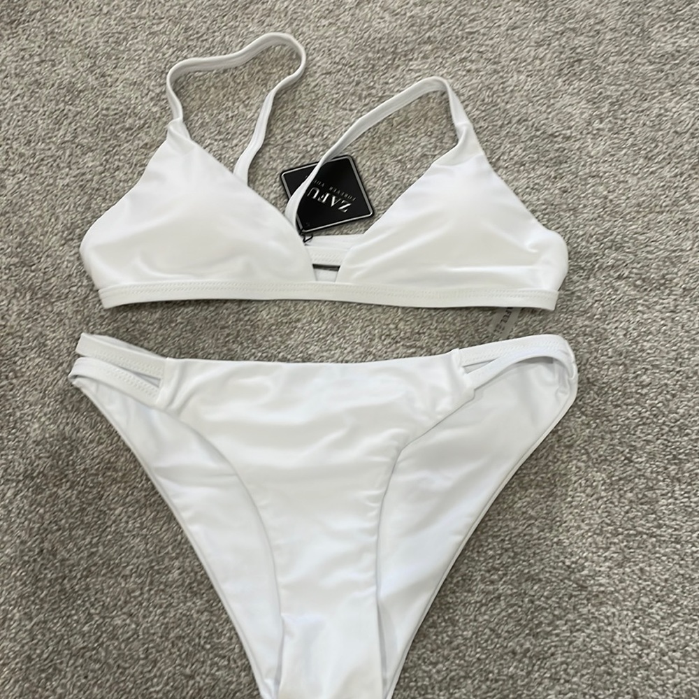 Zaful white bikini